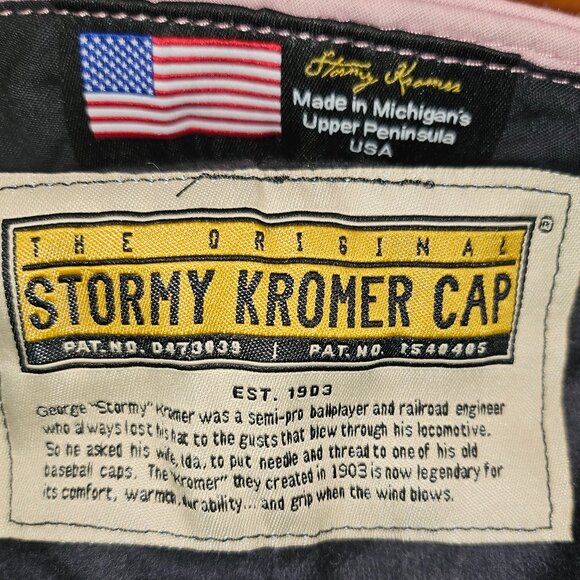 🔥HP🔥 STORMY KROMER CAP FEATURED in PINK with FRONT TIED BOW IN SIZE  6 7/8 - Picture 8 of 9